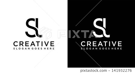 SL or LS initial letter logo design vector SL or LS initial letter logo design vector 141932276