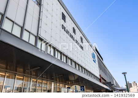 Okayama Prefecture: JR Okayama Station (East Exit) Okayama Prefecture: JR Okayama Station (East Exit) 141932569