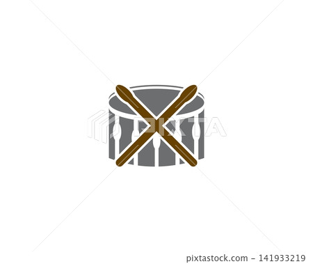 music drum logo 141933219