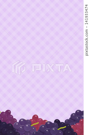Realistic grape frame 2_vertical 141933474