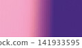 Light warm pink to a rich indigo-purple grainy paper gradient abstract background with central vertical rhythmic strip pattern. 141933595