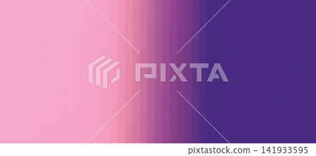 Light warm pink to a rich indigo-purple grainy paper gradient abstract background with central vertical rhythmic strip pattern. Light warm pink to a rich indigo-purple grainy paper gradient abstract background with central vertical rhythmic strip pattern. 141933595