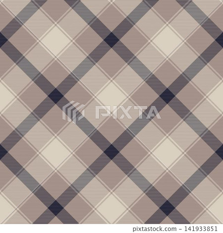 Brown Diagonal Classic Plaid Tartan Seamless Pattern Design Brown Diagonal Classic Plaid Tartan Seamless Pattern Design 141933851