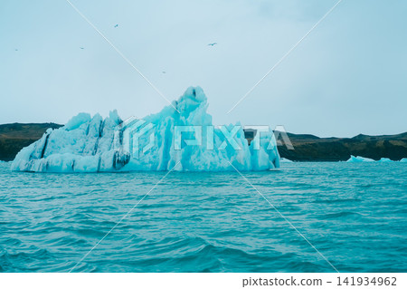 冰島Jokulsarlon冰川湖 冰島Jokulsarlon冰川湖 141934962