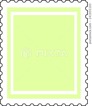 Stamp frame, memo, message, letter Stamp frame, memo, message, letter 141935103