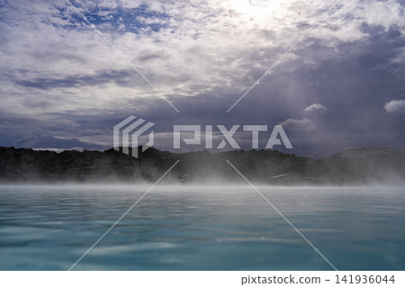 The scenery of Iceland's Blue Lagoon The scenery of Iceland's Blue Lagoon 141936044