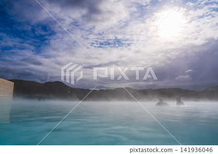 The scenery of Iceland's Blue Lagoon The scenery of Iceland's Blue Lagoon 141936046