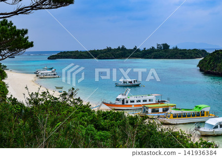 Superb view of Ishigaki Island Kabira Bay Superb view of Ishigaki Island Kabira Bay 141936384