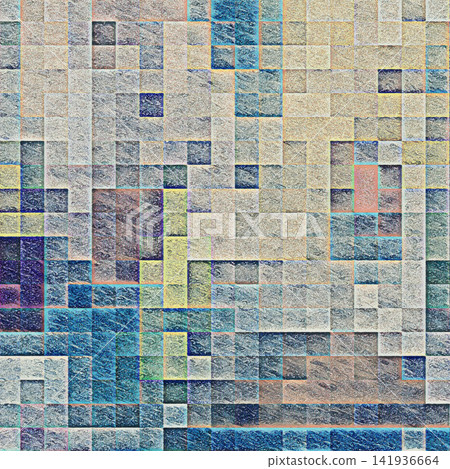 Antique tile pattern art wallpaper Antique tile pattern art wallpaper 141936664