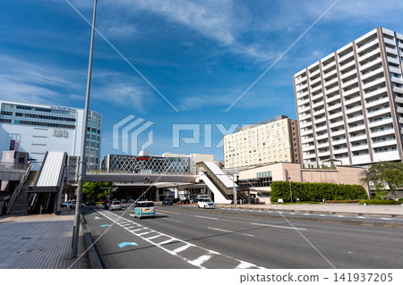 從站南大橋步行至水戶站南口,茨城縣水戶市城南 從站南大橋步行至水戶站南口,茨城縣水戶市城南 141937205