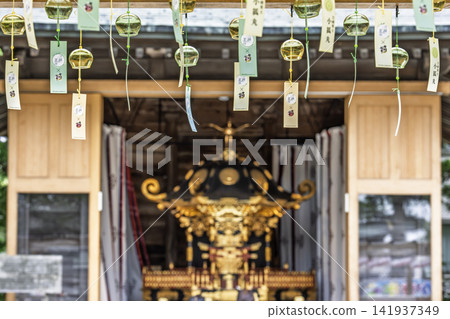 夏天的竹駒神社,路上的風鈴,夏日參拜,宮城縣岩沼市 夏天的竹駒神社,路上的風鈴,夏日參拜,宮城縣岩沼市 141937349