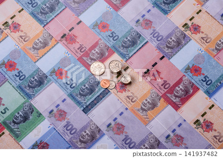 Malaysian ringgit banknotes as a tool for trade and financial transactions. The Malaysian ringgit Malaysian ringgit banknotes as a tool for trade and financial transactions. The Malaysian ringgit 141937482