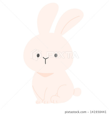Cute and relaxed moon viewing | Rabbit Cute and relaxed moon viewing | Rabbit 141938441