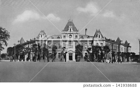 Old photograph, 1938, Dalian, Manchukuo, Manchurian Resources Museum Old photograph, 1938, Dalian, Manchukuo, Manchurian Resources Museum 141938688