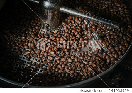 Professional coffee bean roasting Professional coffee bean roasting 141938999
