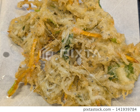 Fried raw whitebait Fried raw whitebait 141939784