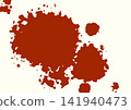 Red splatter background, blood imagery, abstract background 141940473