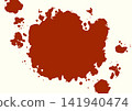 Red splatter background, blood imagery, abstract background 141940474