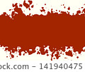 Red splatter background, blood imagery, abstract background 141940475