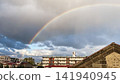 Rainbow on the roof 141940945