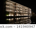 City that was lighted up 141940947