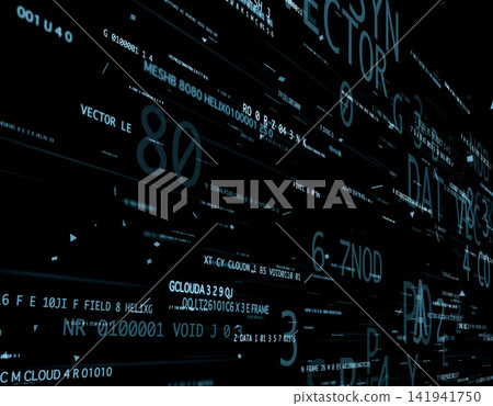Abstract background of the digital world 141941750
