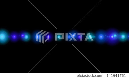 A digital abstract background with rows of light particles. A digital abstract background with rows of light particles. 141941761