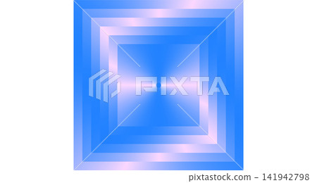 Blue and pink gradient swirled squares with shiny liquid effect Blue and pink gradient swirled squares with shiny liquid effect 141942798