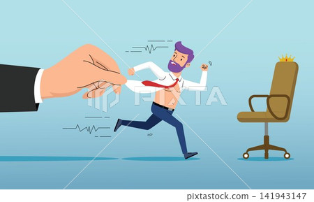 Business Competition Leadership Career Opportunity Illustration Business Competition Leadership Career Opportunity Illustration 141943147