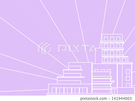 Background with building abstract. Card real estate company. Background with building abstract. Card real estate company. 141944003