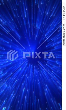 Radiant blue light streaks rushing through a futuristic tunnel, creating speed, depth, and motion. Radiant blue light streaks rushing through a futuristic tunnel, creating speed, depth, and motion. 141945040
