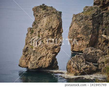 peaceful sea view and cliffs peaceful sea view and cliffs 141945749