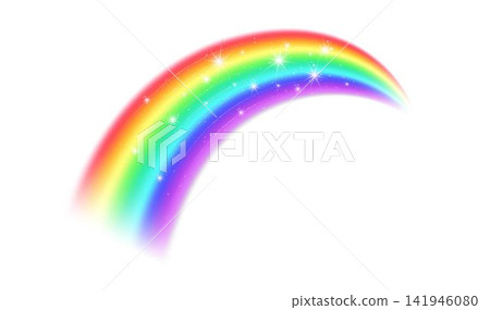 Magic PNG rainbow with sparkles and glowing stars isolated on transparent background. Vibrant colorful arc overlay with glitter effect for fairy tale design, nursery decor and festive greeting cards. Magic PNG rainbow with sparkles and glowing stars isolated on transparent background. Vibrant colorful arc overlay with glitter effect for fairy tale design, nursery decor and festive greeting cards. 141946080