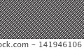 Seamless carbon fiber vector pattern. Dark metallic industrial texture with woven graphite mesh for automotive, tech branding and luxury product background. 141946106