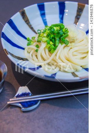 Japanese food image - Sanuki Udon (Buckwheat noodles) ~ Japanese food image - Sanuki Udon (Buckwheat noodles) ~ 141946876