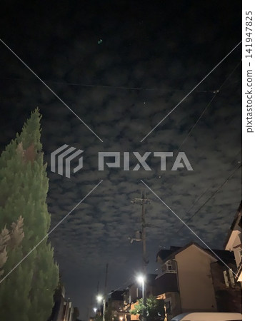夜間積雲 夜間積雲 141947825