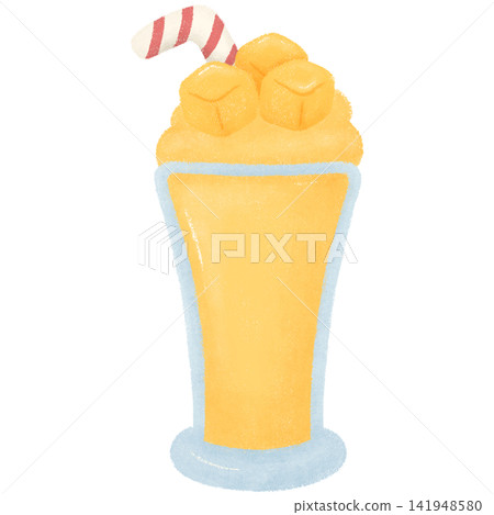 Puppy and mango Puppy and mango 141948580