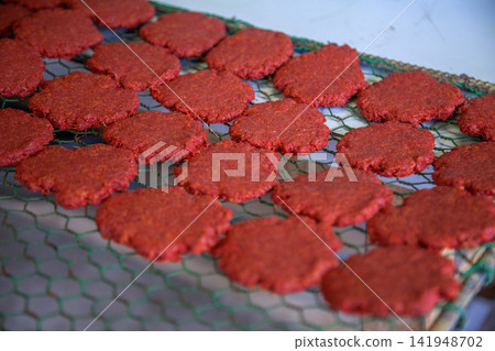 red rice cake 141948702