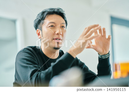 Men in the meeting Men in the meeting 141950115