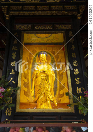 Chengdu, Sichuan, China - Oct 12,2024 : Wenshu Buddhist Monastery, the best-preserved Buddhist temple in Chengdu, Sichuan, China on Oct 12,2024. Chengdu, Sichuan, China - Oct 12,2024 : Wenshu Buddhist Monastery, the best-preserved Buddhist temple in Chengdu, Sichuan, China on Oct 12,2024. 141950265