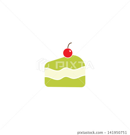 Cake sign icon vector illustration design template Cake sign icon vector illustration design template 141950751