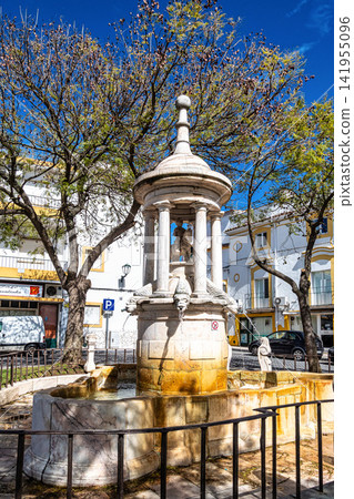 Elvas, Portugal - Mar 31, 2026: Fonte da Misericordia, Fountain of mercy in the center of Elvas, Portugal Elvas, Portugal - Mar 31, 2026: Fonte da Misericordia, Fountain of mercy in the center of Elvas, Portugal 141955096