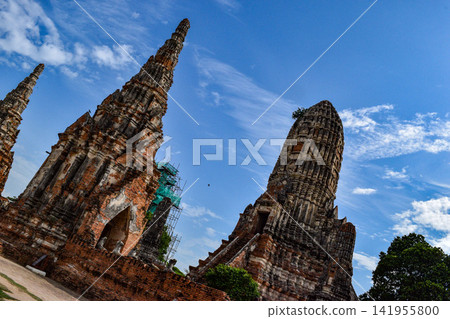 Ayutthaya remains of Thailand 141955800