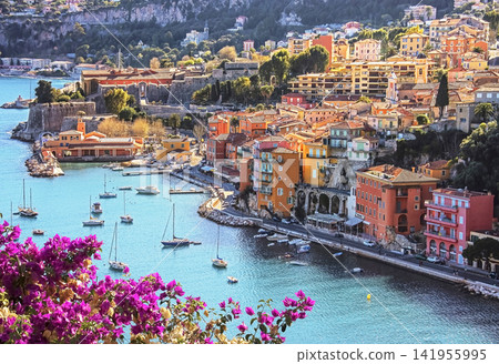 Villefranche Sur Mer on the French Riviera in summer Villefranche Sur Mer on the French Riviera in summer 141955995