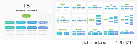 15 Diagram Templates 15 Diagram Templates 141956215