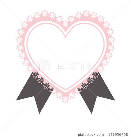 Lace Ribbon Frame Decorative Border Girly Elegant Wedding Invitation Design Material Lace Ribbon Frame Decorative Border Girly Elegant Wedding Invitation Design Material 141956798