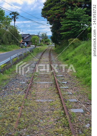 [Former JNR Kurayoshi Line Taikyuji Station Site] 141958732