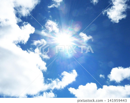 天空、雲朵、風景、藍天、大自然、晴朗、太陽、藍色、光線、背景、晴朗天氣、夏季、背景、藍色、景色 天空、雲朵、風景、藍天、大自然、晴朗、太陽、藍色、光線、背景、晴朗天氣、夏季、背景、藍色、景色 141959443