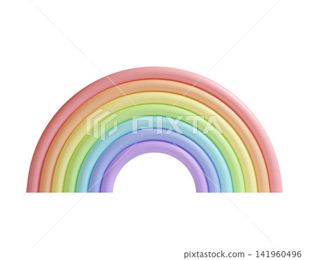rainbow, 3d, background 141960496