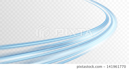 An abstract vector design featuring magnificent streaks of light resembling the speed of light. An abstract vector design featuring magnificent streaks of light resembling the speed of light. 141961770